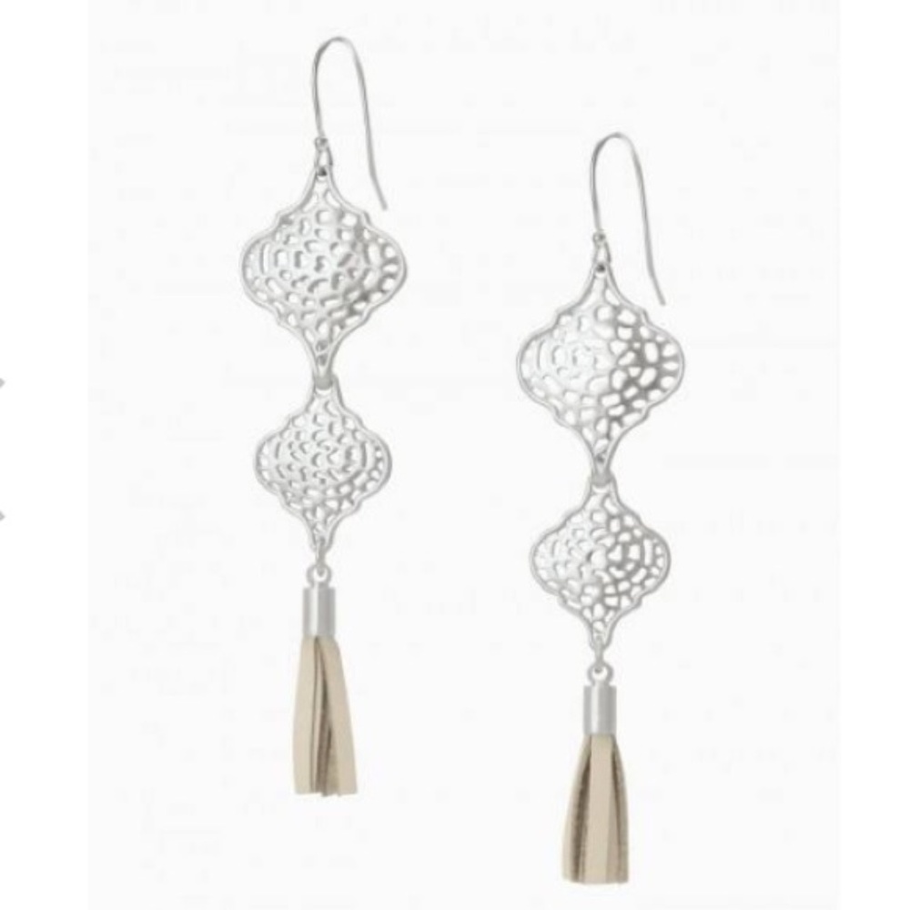 Stella & Dot Plait Drop Earrings
